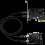 4 LANE PCIE GEN2 CARD PROVIDING 2M+ PCIE EXTENSION. 