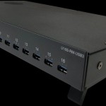 1U 19″ RACK MOUNTABLE 16 PORT MANAGED-USB3.0 HUB